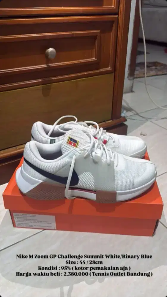 Di jual New Balance 2002 R, Nike Interact Run Sail, Nike M Zoom Gp