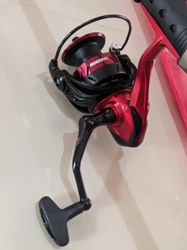 Reel Pancing 6000 Besi Smooth Baru