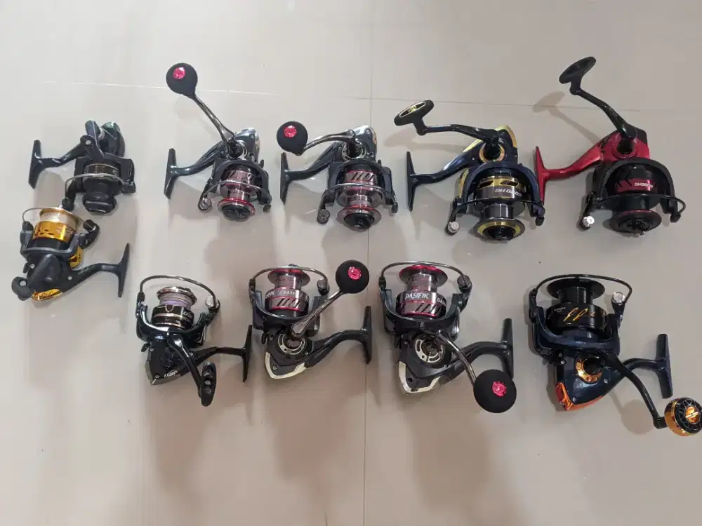 Reel Pancing 6000 Besi Smooth Baru