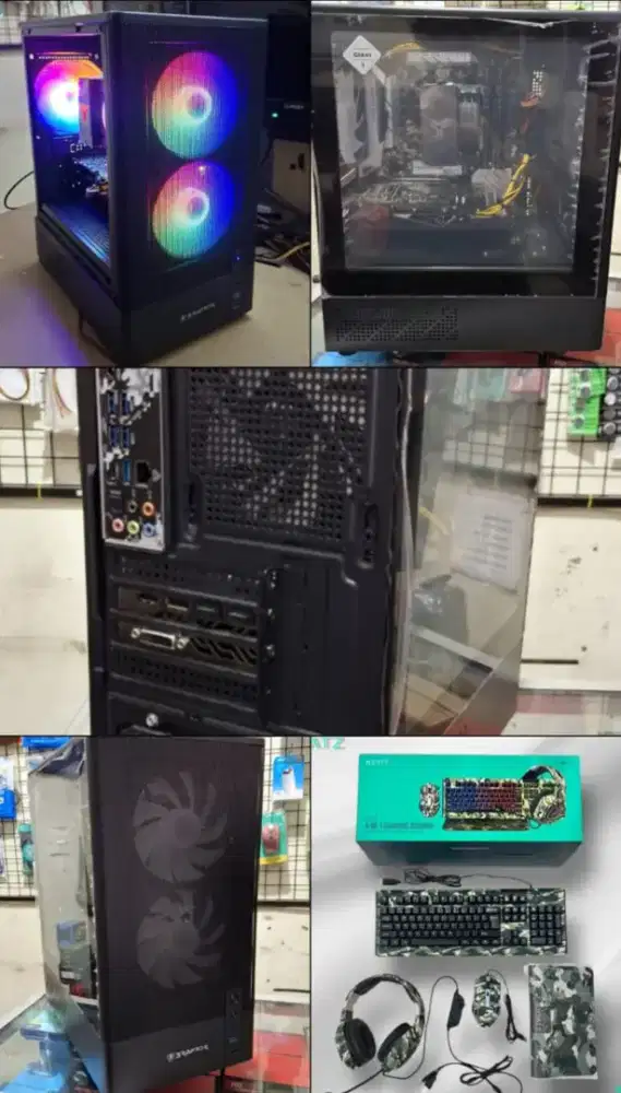 CPU Gamming, Desain, Office, Casir