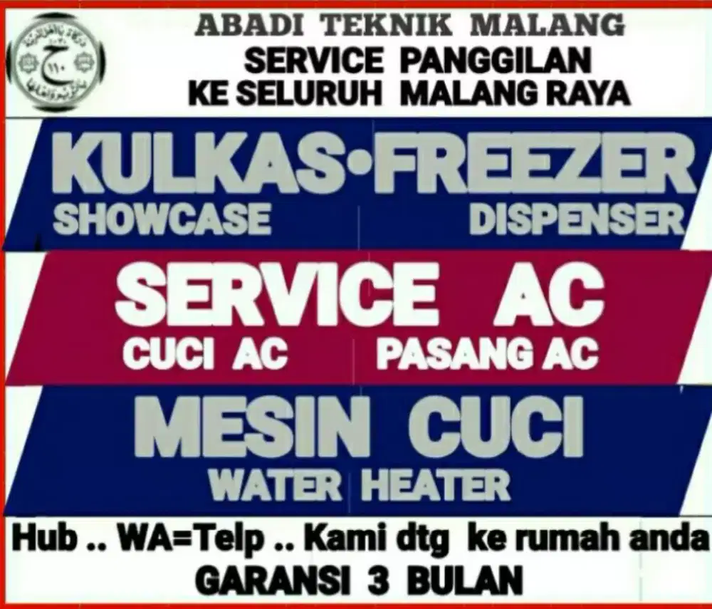 kulkas ac service  (cuci ac-75-yg min.3) mesin cuci water hiter servis