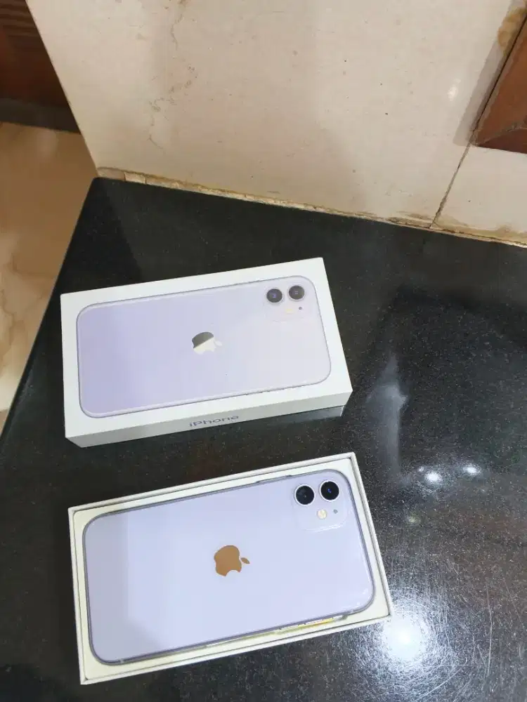 iphone 11 128gb bebas ungu