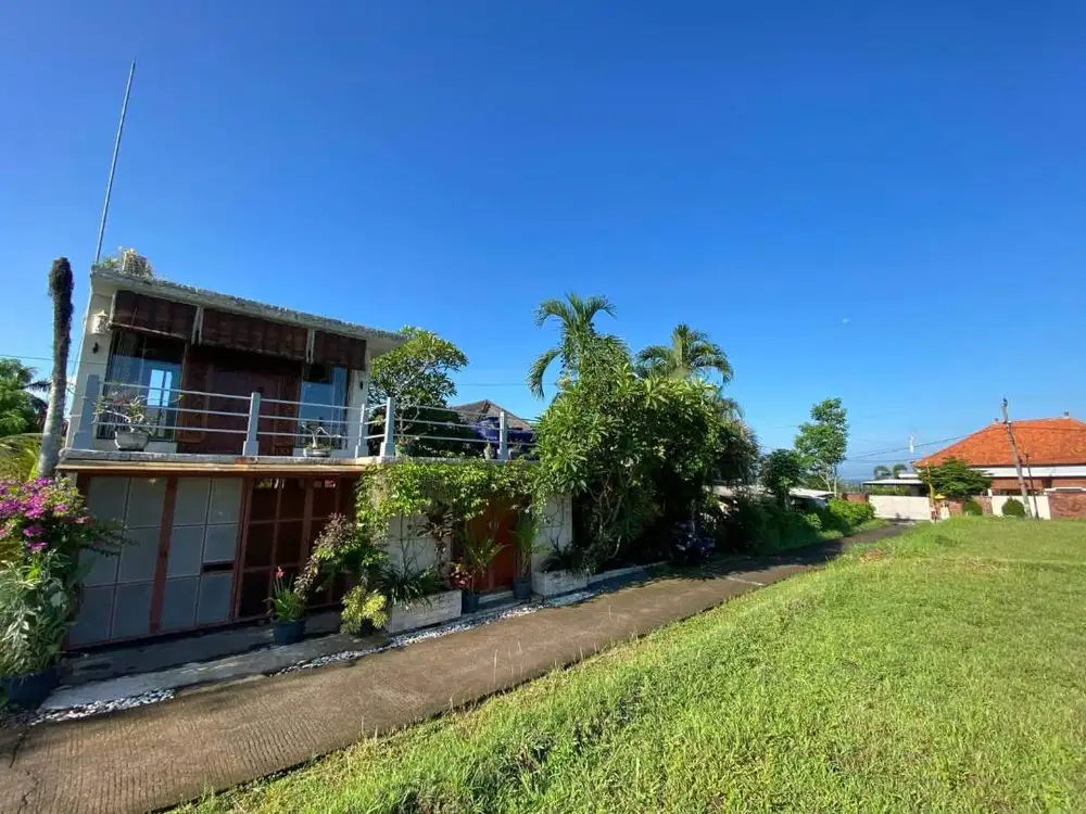 Villa view gunung dan Persawahan