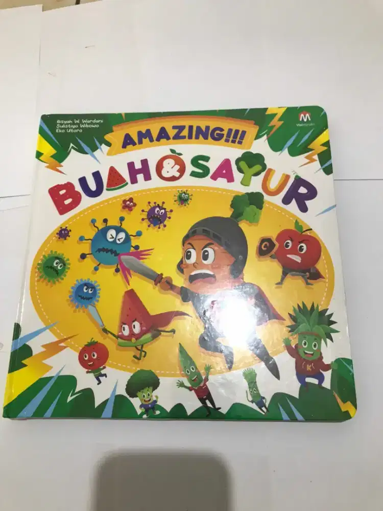 Buku cerita anak bergambar. Amazing buah dan sayur. Ziyadbooks. Segel.