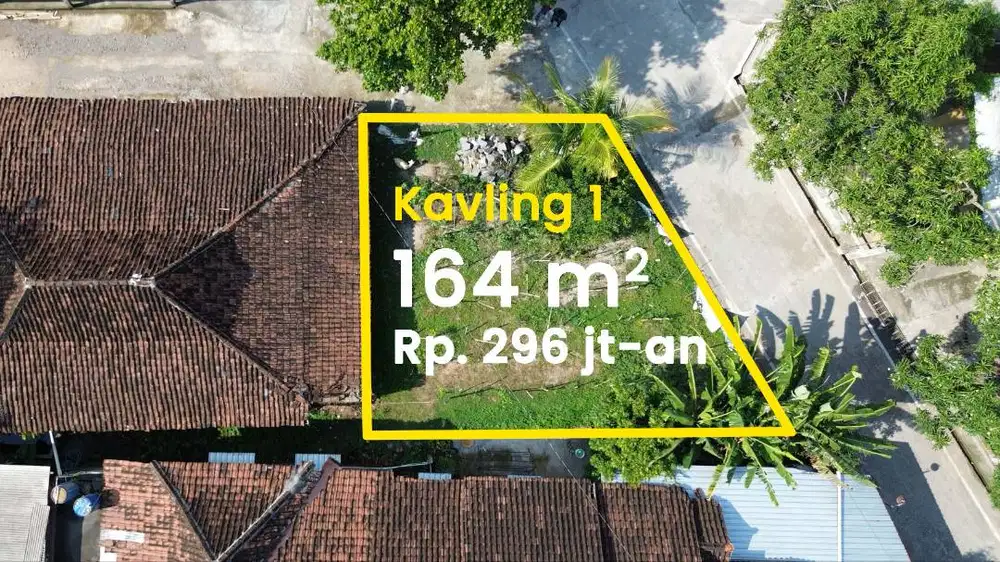 Jual Tanah Kavling 1 Hanya ±220 m dari Jalan Nasional Solo-Sragen