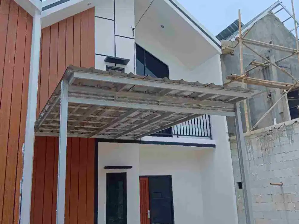 Rumah dijual luas tanah 96m² diharga 650jt nego tipis di lokasi dekat stasiun, pintu tol dan bebas kemacetan