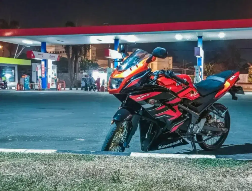 KAWASAKI NINJA RR 150 TAHUN 2015 + Free Helm KYT RC7