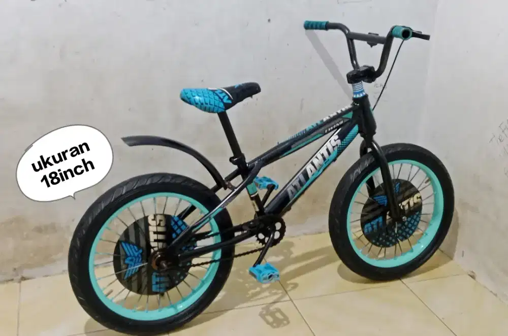 Sepeda bmx ATLANTIS ukuran 18inch