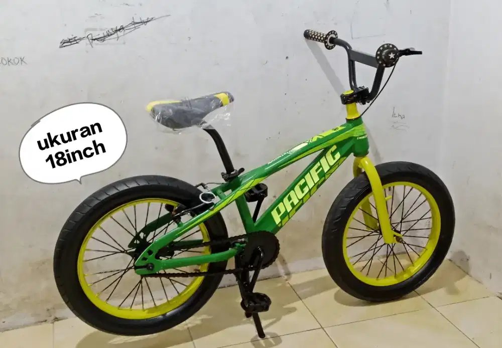 Sepeda bmx PACIFIC ukuran 18inch