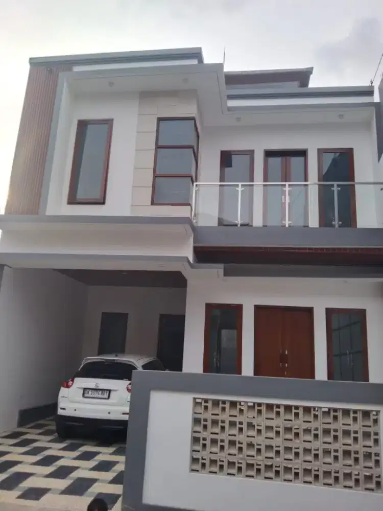 Rumah baru gress style villa one gate lingk elit gn andakasa jl6mtr