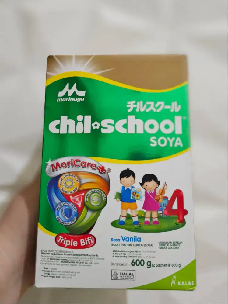Susu Morinaga Chill School Soya Tahap 4