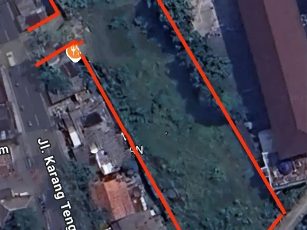 Tanah Strategis Murah 2500m² di Karang Tengah Lebak Bulus Jaksel