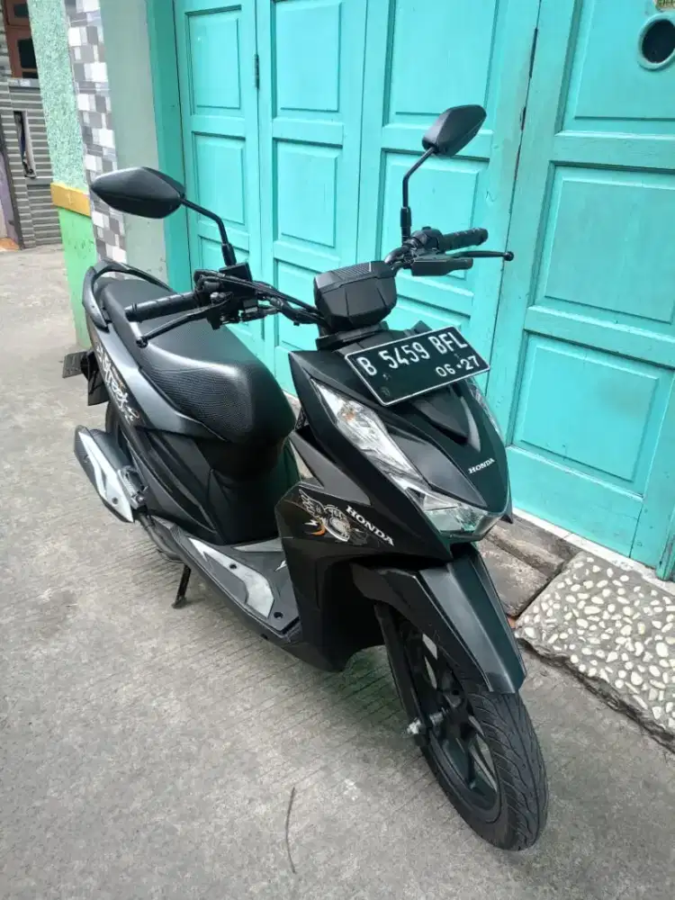 Di jual MTR Beat street Thn2022 rawatan kilometer 10ribu DKI PJK idup