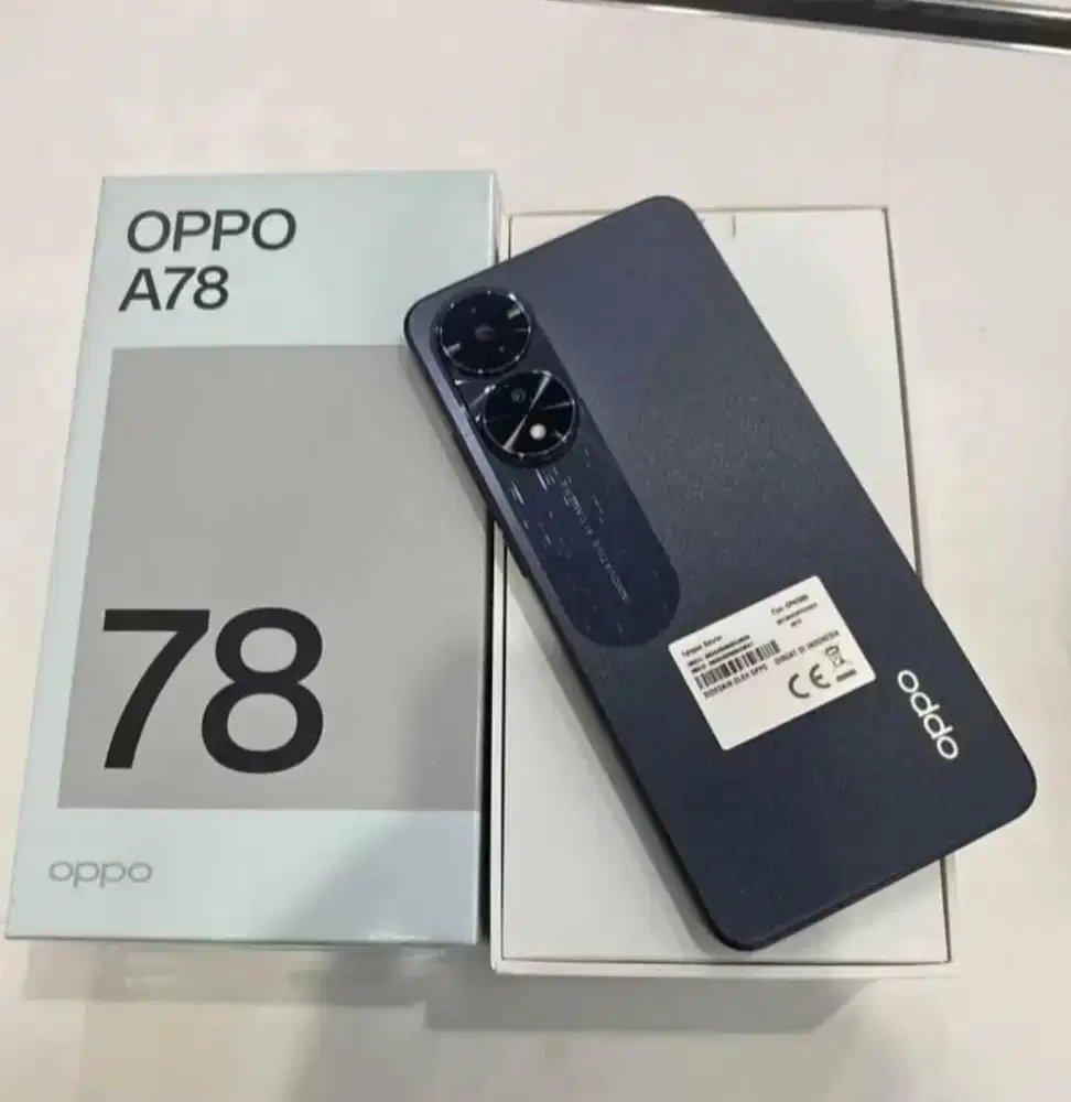Oppo a78 resmi Indonesia