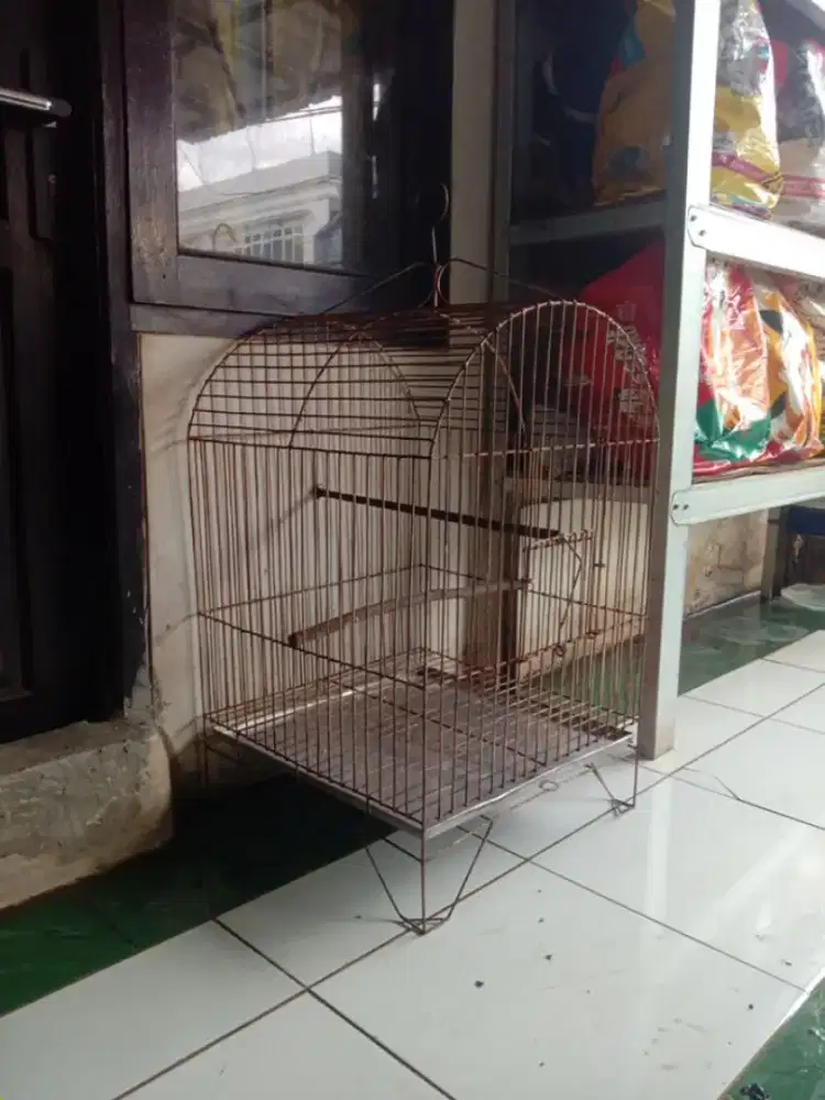 Kandang kotak besi tebal ukuran  jumbo pas buat beli, jalak, dll