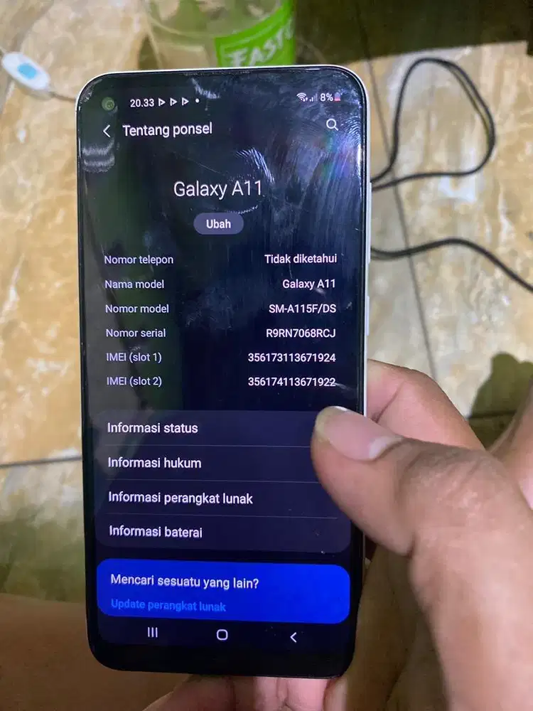 Samsung a11 ram 3/32gb