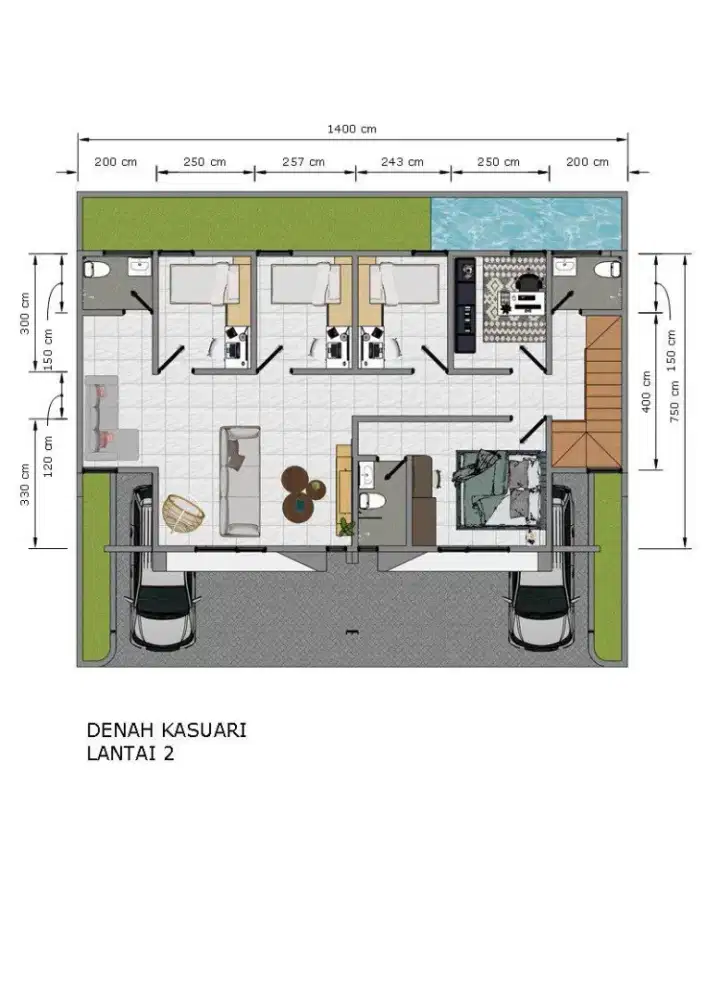 Rumah mewah lebih dari 160m²