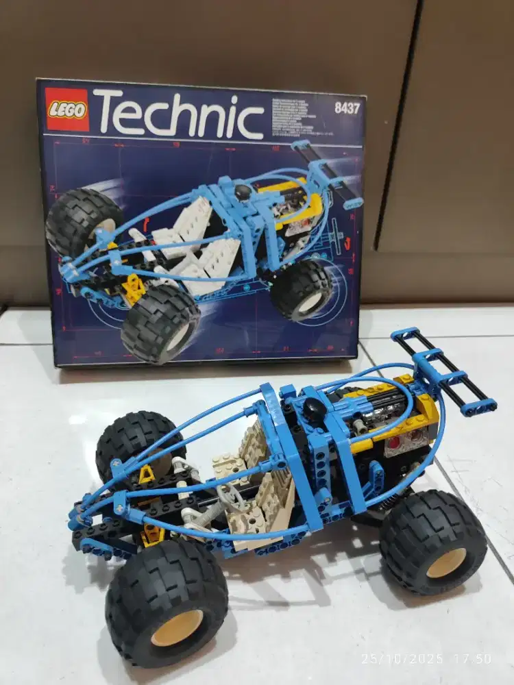 Lego Technic 8437 – Buggy Rare, Lengkap + Box