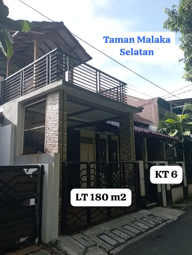 Rumah Siap Huni Di Taman Malaka Selatan, Duren Sawit, Jakarta Timur
