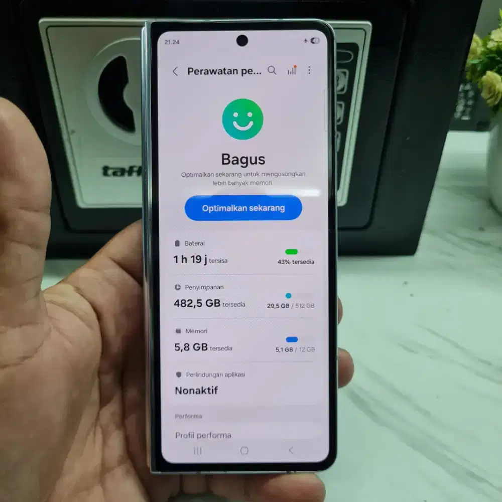 SAMSUNG GALAXY Z FOLD5 12/512 SEIN SECOND RESMI ORIGINAL