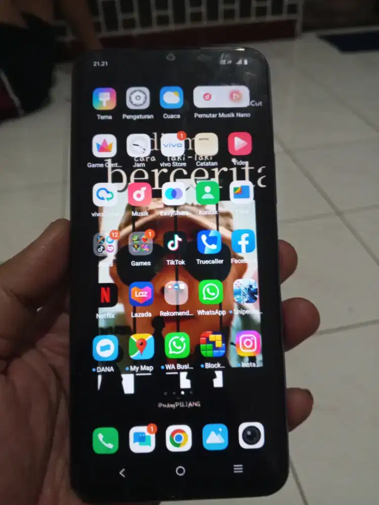 Vivo Y17s ram 4+4GB