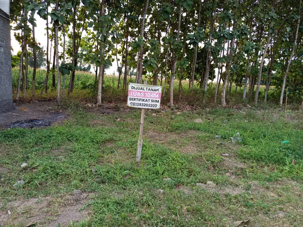 Dijual tanah kavling posisi strategis dekat jln jogja solo