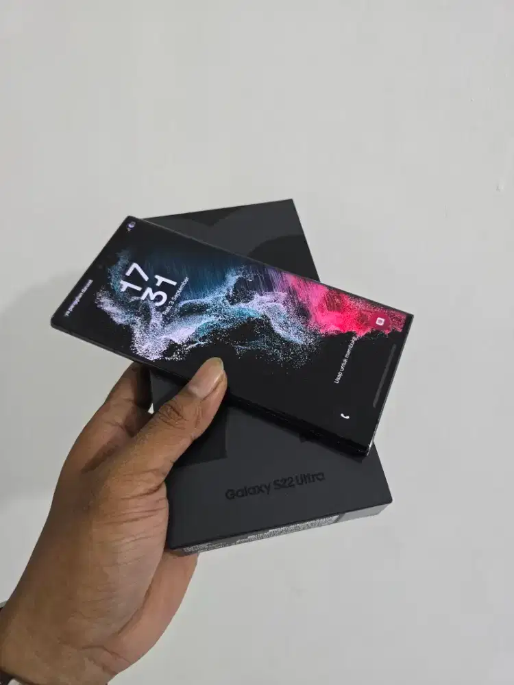 Samsung s22 ultra 5g 12/512gb sein fullset ori no minus normal bgt