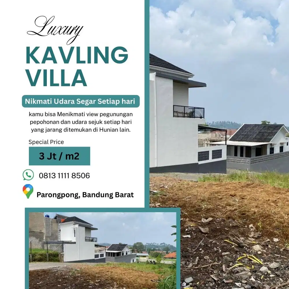 Kavling Murah Tiga Jutaan Siap Bangun Rumah Impian