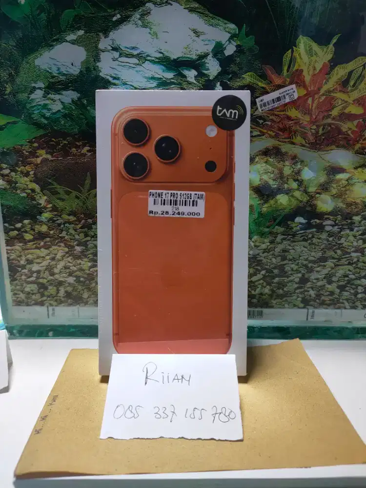 iPhone 17 pro 512gb ATLANTIS DAHSYAT