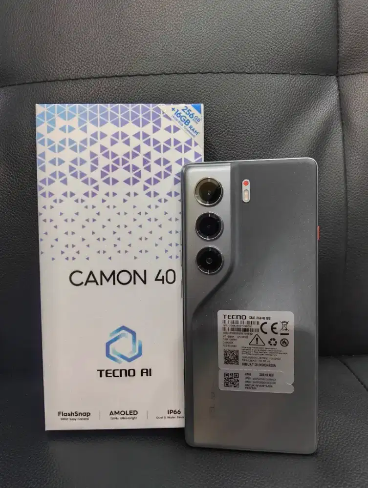 Tecno Camon 40, 8/256 like new buka dus aja