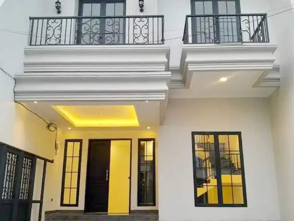 Rumah Baru Design Modern Classic Di Rawamangun Jakarta Timur