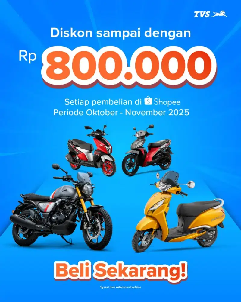 Kredit/Cash Motor (TVS Padalarang)