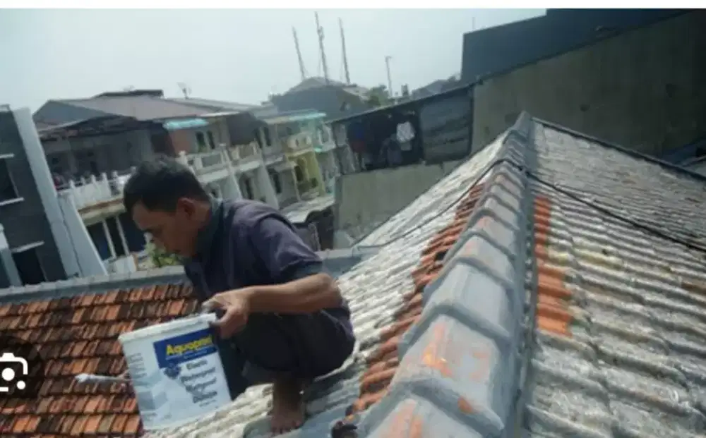 Waterproof atap genteng,dinding rembes,atap bocor,renovasi atap