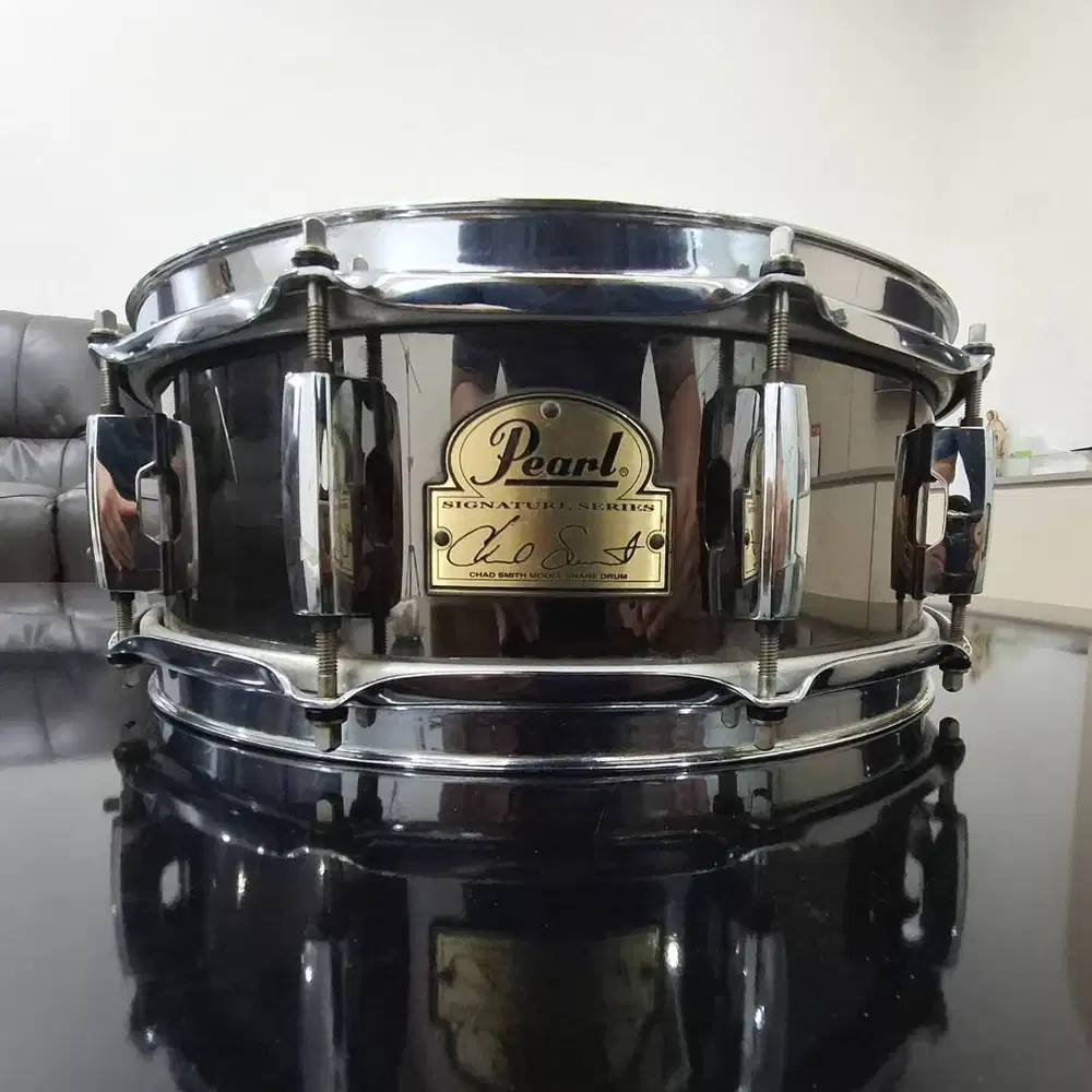 Snare Pearl Chad Smith CS-1450 14 x 5 Kondisi Istimewa