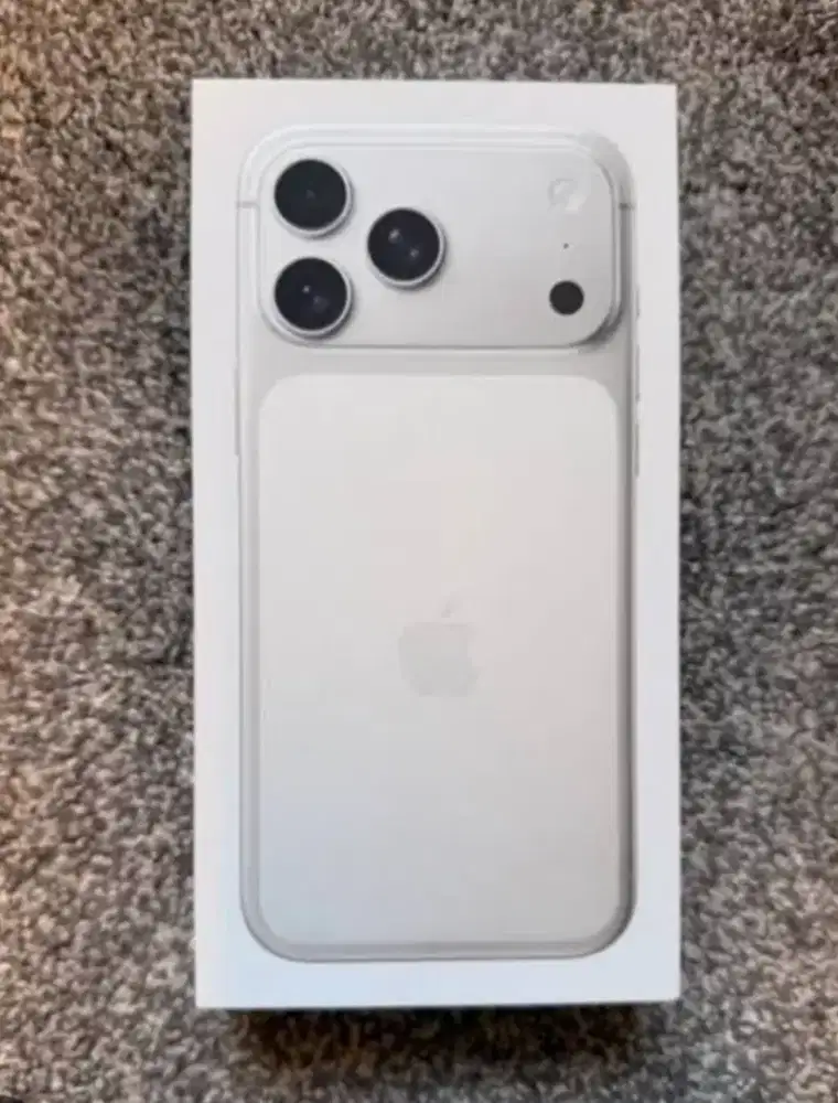 Iphone 17 pro 17pro 256gb Silver Baru Segel Original