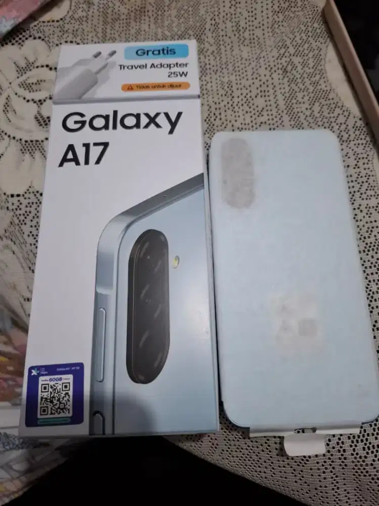 samsung A17 8/128 masih baru buka segel aja blm di pake