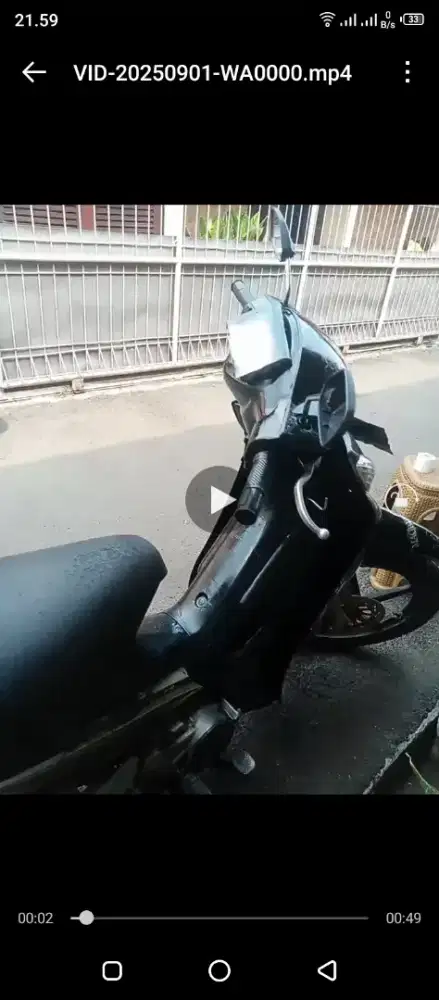 Suzuki smash tahun 2008 jual cepat BU
