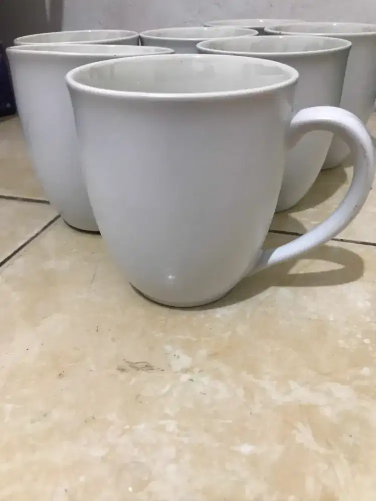 Mug Gelas Keramik Cangkir Kopi Keramik Cafe Daily Mug