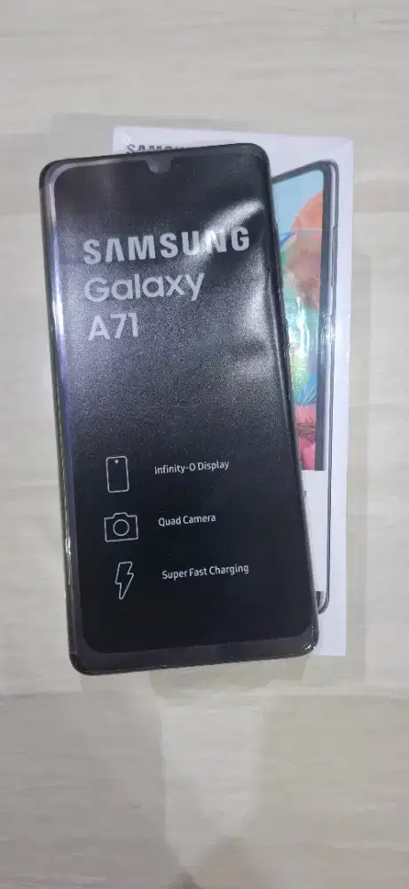 Samsung A71 mulus gila kaya baru FULLSET