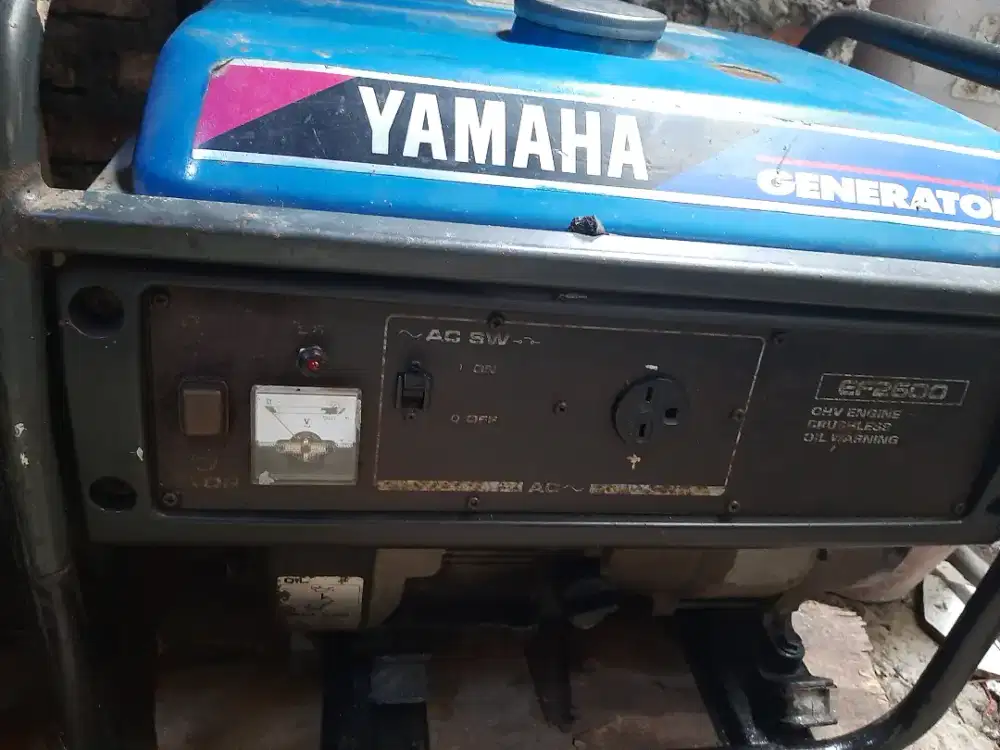 Genset yamaha ef2600 tokcerrrr halus suaranya bisa tuker tambah