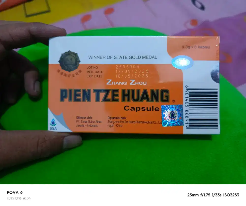 Obat China (shinshe) pasca SC (Caesar)