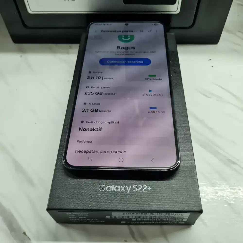 SAMSUNG GALAXY S22+ 8/256 SEIN SECOND RESMI ORIGINAL