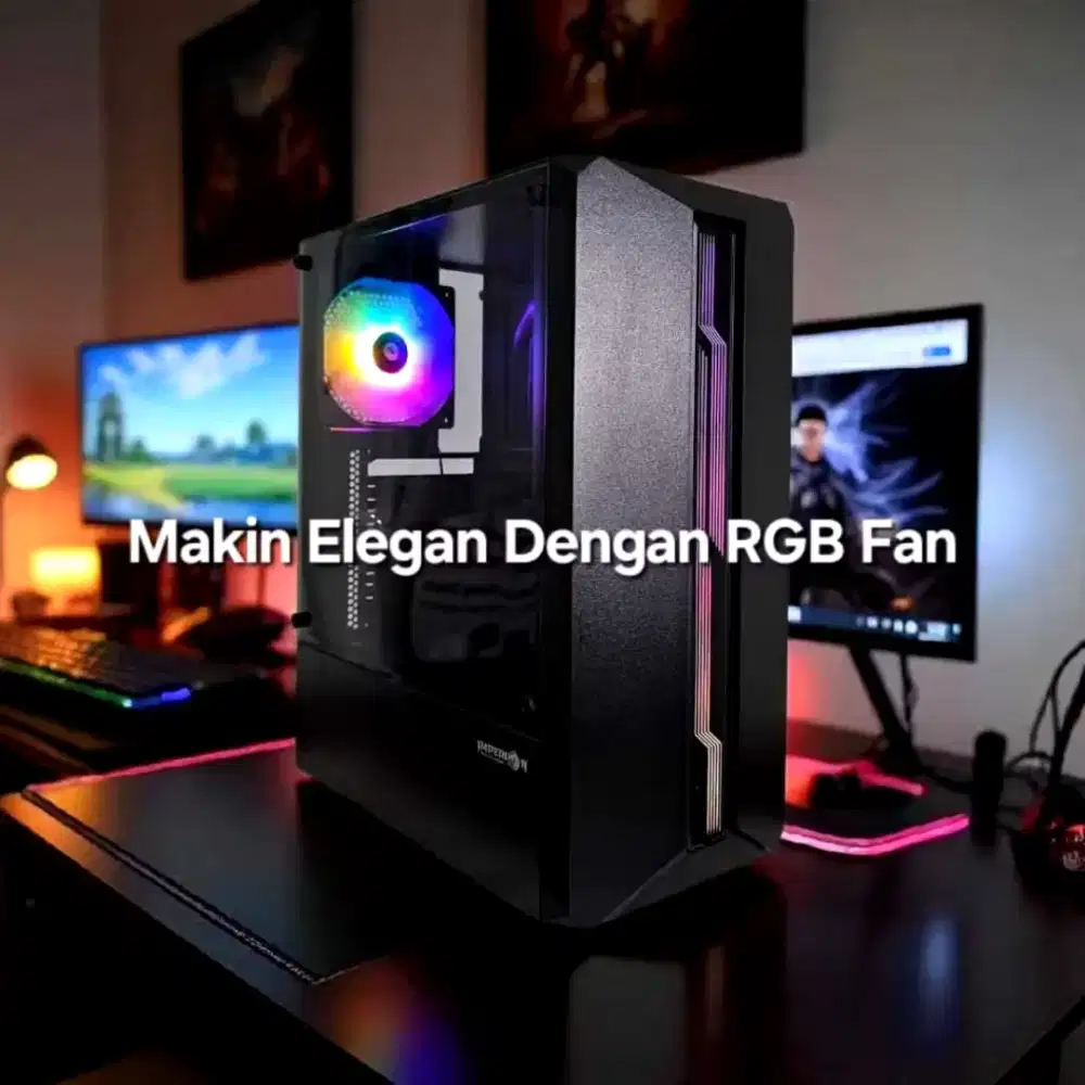 Casing+Rear RGB Fan
