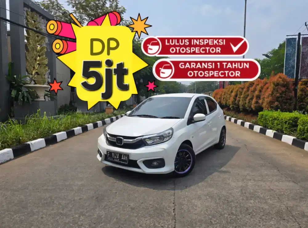 Honda Brio E CVT 2021 BERGARANSI