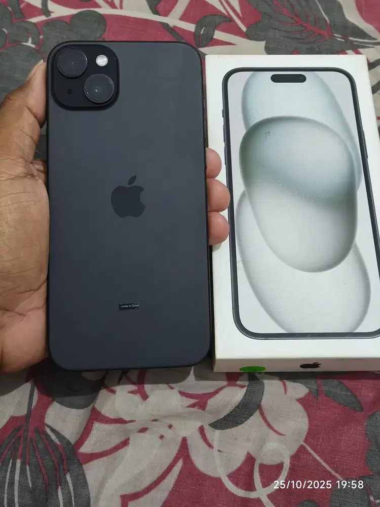 Iphone 15 Plus 128GB Fullset Garansi iBox