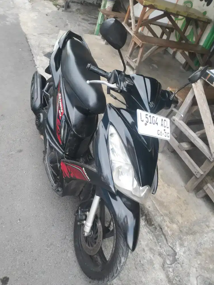 Suzuki skydrive 2010 plat baru