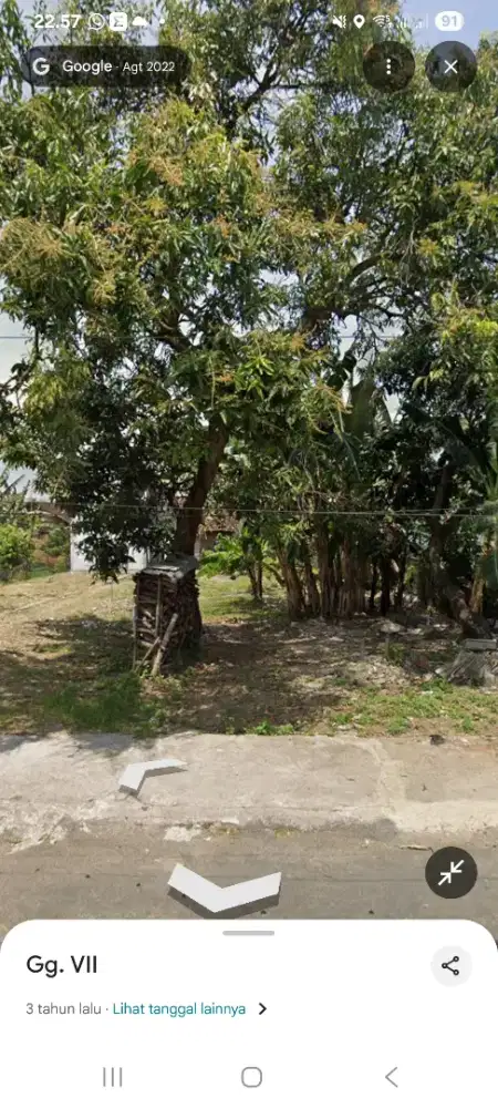 Jual Tanah Bandar Lor Gg IX