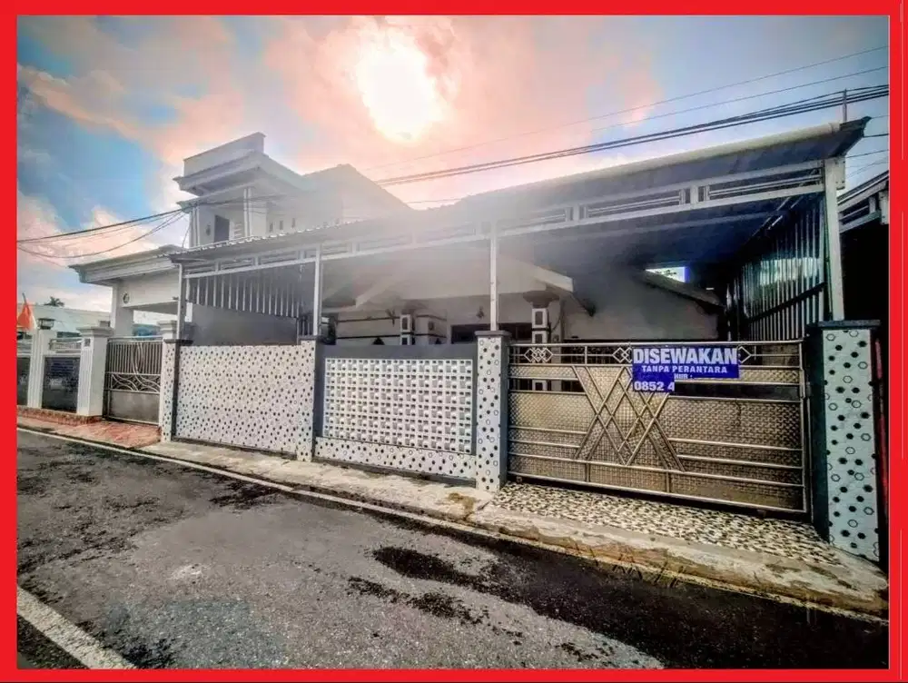 Rumah Sewa di Banjarmasin. Jalan Sultan Adam. milik sendiri. LB 151 M2