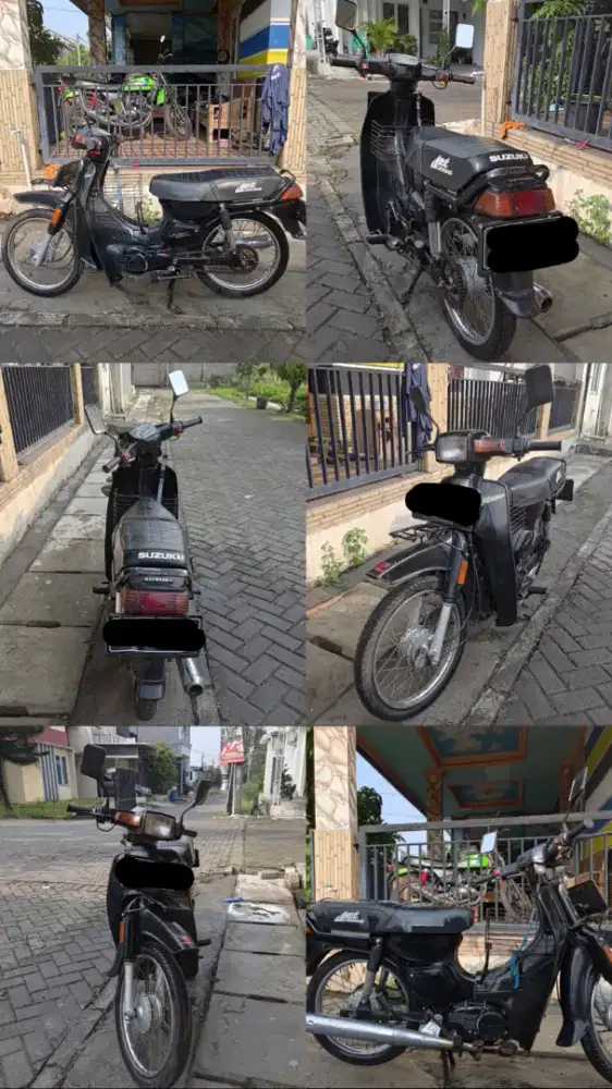 Suzuki RC 100 Black Bravo