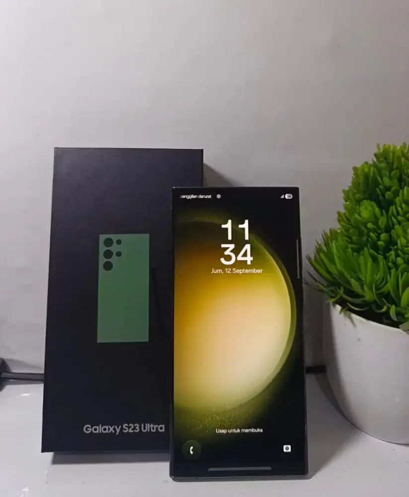 JUAL BU SAMSUNG S23 ULTRA 5G RAM 12/256GB ORIGINAL SEIN MULUS NOMINUS